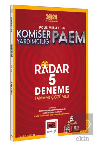 2024 Polis Meslek İçi PAEM Komiser Yardımcılığı Ra