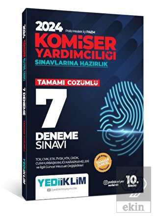 2024 Polis Meslek İçi PAEM Komiser Yardımcılığı Sı