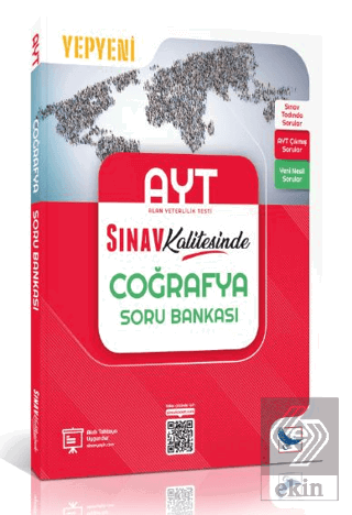 2024 Sınav Kalitesinde AYT Coğrafya Soru Bankası