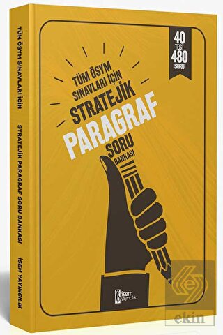 2024 Tüm ÖSYM Sınavları İçin Stratejik Paragraf So