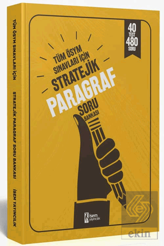 2024 Tüm ÖSYM Sınavları İçin Stratejik Paragraf So