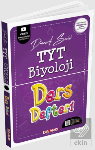 2024 TYT Biyoloji Ders Defteri