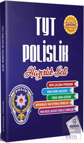 2024 TYT Polislik PMYO Tüm Dersler Konu Anlatımlı