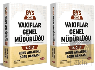 2024 Vakıflar Genel Müdürlüğü GYS Konu Anlatımlı S