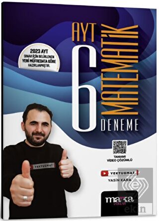 2024 Yeni Müfredat AYT Matematik 6 Deneme Tamamı V