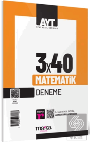 2024 YKS AYT Matematik 3x40 Deneme