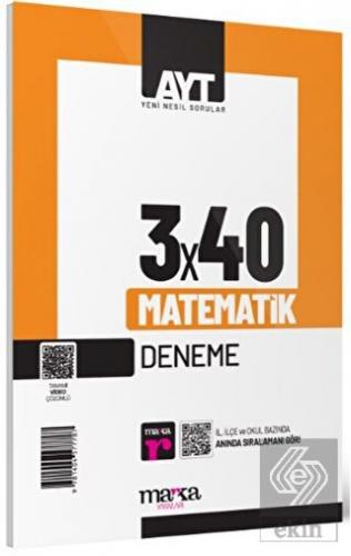 2024 YKS AYT Matematik 3x40 Deneme