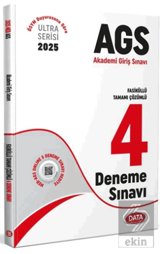 2025 AGS Fasiküllü Tamamı Çözümlü 4 Deneme Sınavı