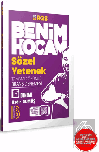 2025 AGS Sözel Yetenek Tamamı Çözümlü 15 Branş Deneme