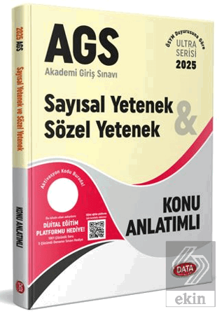 2025 AGS Ultra Serisi Sayısal Yetenek - Sözel Yetenek Konu Anlatımlı