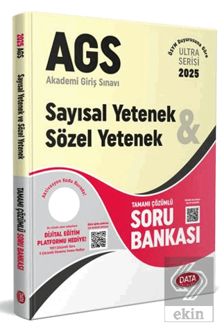 2025 AGS Ultra Serisi Sayısal Yetenek - Sözel Yetenek Tamamı Çözümlü S