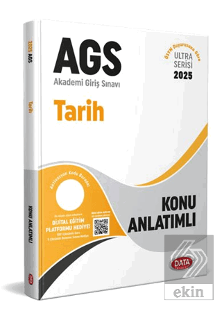 2025 AGS Ultra Serisi Tarih Konu Anlatımlı Data Yayınları