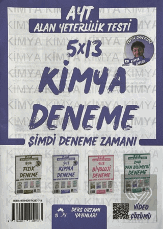 2025 AYT Kimya 5x13 Deneme