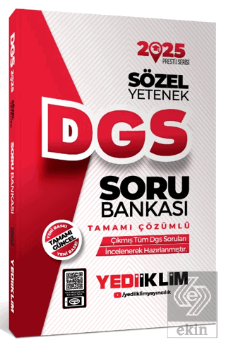 2025 DGS Sözel Yetenek Tamamı Çözümlü Soru Bankası