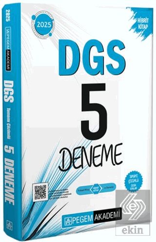 2025 DGS Tamamı Çözümlü 5 Deneme
