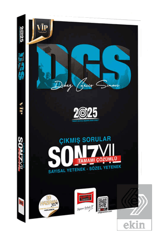 2025 DGS VİP Sayısal-Sözel Yetenek Tamamı Çözümlü Son 7 Yıl Çıkmış Sor