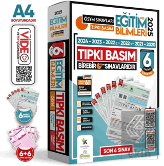 KPSS Eğitim Bilimleri Son 10 Yıl Tıpkı Basım 11 li