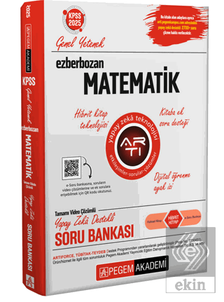 2025 Ezberbozan KPSS Genel Yetenek Genel Kültür Matematik Soru Bankası