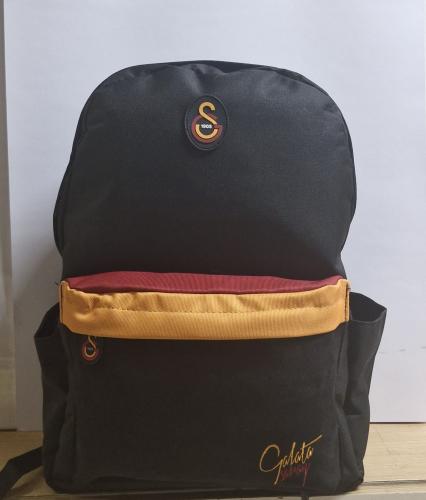 2025 GALATASARAY SARI KIRMIZ CEP DETAYLI BATİK  SIRT ÇANTASI  25503