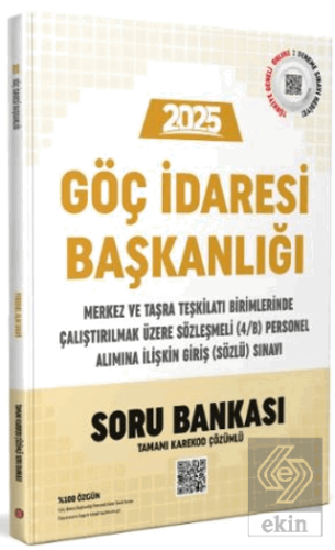 2025 Göç İdaresi Başkanlığı Sözleşmeli Personel Alım Sınavı Soru Banka