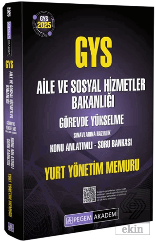 2025 GYS Aile ve Sosyal Hizmetler Bakanlığı Görevde Yükselme Sınavları