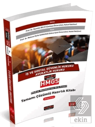 2025 HMGS İş ve Sosyal Güvenlik, Avukatlık Hukuku Hazırlık Kitabı Çözü