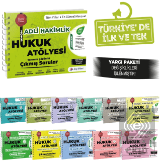 2025 Hukuk Atölyesi Adli Hakimlik Çıkmış Sorular Modüler Set Çözümlü