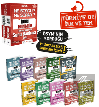 2025 Hukuk Atölyesi İdari Hakimlik Ne Sordu Ne Sorar Soru Bankası Modüler Set