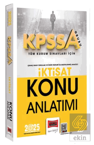 2025 KPSS-A Grubu Tüm Kurum Sınavları İçin İktisat Konu Anlatımı
