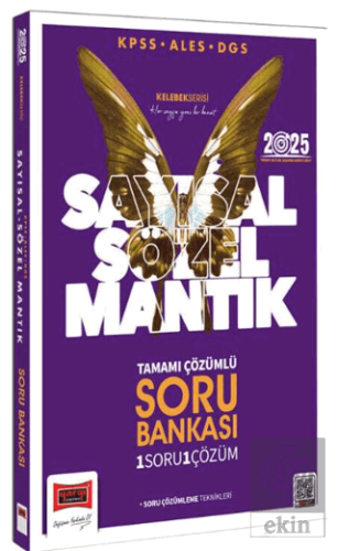 2025 KPSS ALES DGS Kelebek Serisi Tamamı Çözümlü Sayısal Sözel Mantık 