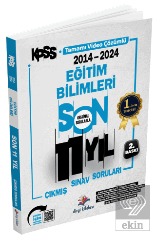 2025 KPSS Eğitim Bilimleri Çıkmış Sorular Son 11 Yıl Çözümlü