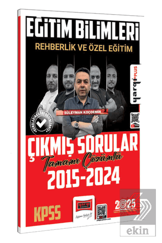2025 KPSS Eğitim Bilimleri Rehberlik ve Özel Eğitim Tamamı Çözümlü Çık