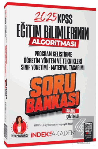 2025 KPSS Eğitim Bilimlerinin Algortiması Öğretim Yöntem Teknikleri, Program Geliştirme Soru Bankası Çözümlü