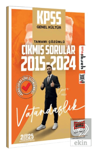 2025 KPSS Genel Kültür 2015-2024 Vatandaşlık Konularına Göre Düzenlenm