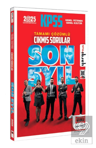 2025 KPSS GK-GY Tamamı Çözümlü Son 5 Yıl Çıkmış Sorular