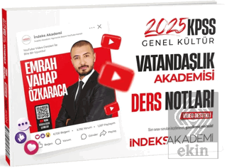 2025 KPSS Vatandaşlık Akademisi Video Ders Notları