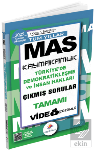 2025 MAS Kaymakamlık Türkiyede Demokratikleşme ve İnsan Hakları Çıkmış Sorular Video Çözümlü