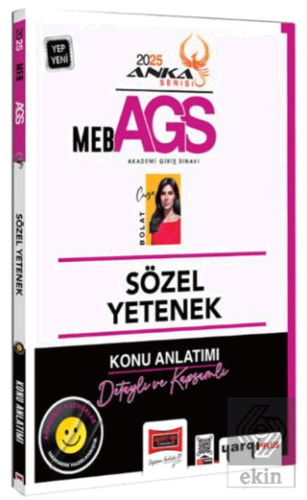 2025 MEB-AGS Anka Serisi Sözel Yetenek Konu Anlatımı Cansu Bolat Yargı