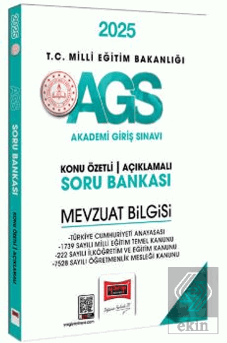 2025 MEB-AGS Mevzuat Bilgisi Konu Özetli Açıklamalı Soru Bankası Kolle