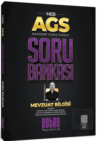 2025 MEB AGS Mevzuat Bilgisi Soru Bankası