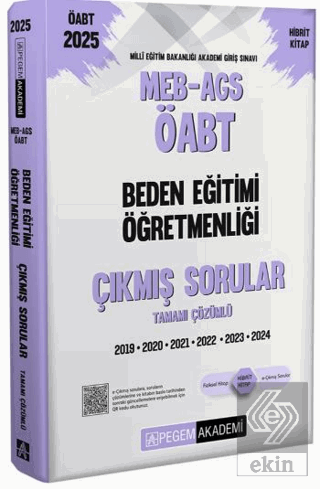 2025 MEB-AGS-ÖABT Beden Eğitimi Öğretmenliği Tamamı Çözümlü Çıkmış Sorular