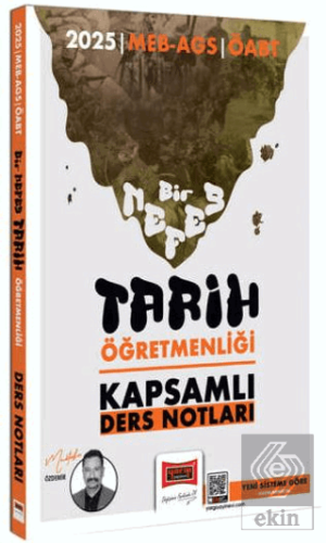 2025 MEB-AGS ÖABT Bir Nefes Tarih Öğretmenliği Kapsamlı Ders Notları