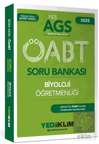 2025 MEB AGS ÖABT Biyoloji Öğretmenliği Soru Bankası