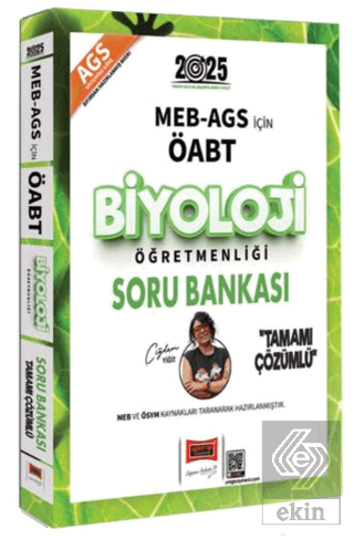 2025 MEB-AGS ÖABT Biyoloji Öğretmenliği Soru Bankası
