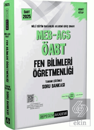 2025 MEB-AGS-ÖABT Fen ve Teknolojii Öğretmenliği Tamamı Çözümlü Soru B