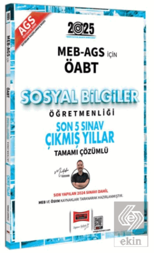 2025 MEB-AGS ÖABT Sosyal Bilgiler Öğretmenliği Son 5 Sınav Çıkmış Yıllar
