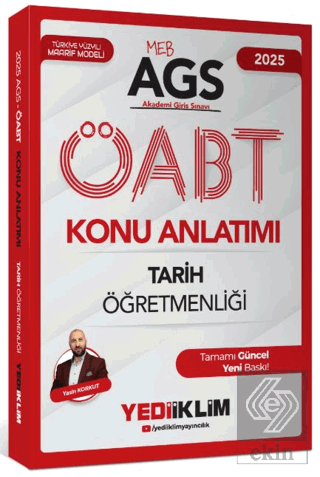 2025 MEB AGS ÖABT Tarih Öğretmenliği Konu Anlatımı