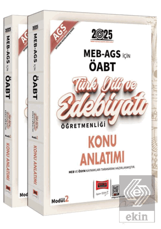 2025 MEB-AGS ÖABT Türk Dili ve Edebiyatı Öğretmenliği Konu Anlatımı