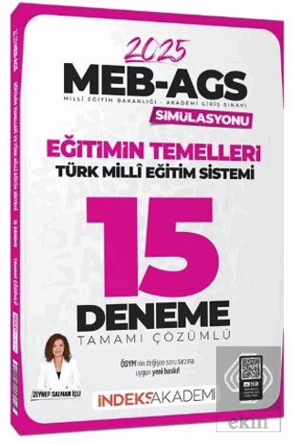 2025 MEB-AGS Simülasyonu Eğitimin Temelleri ve Türk Milli Eğitim Siste