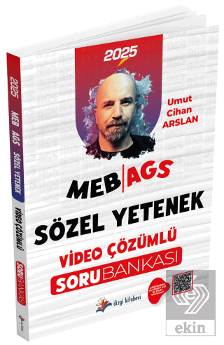 2025 MEB-AGS Sözel Yetenek Soru Bankası Çözümlü